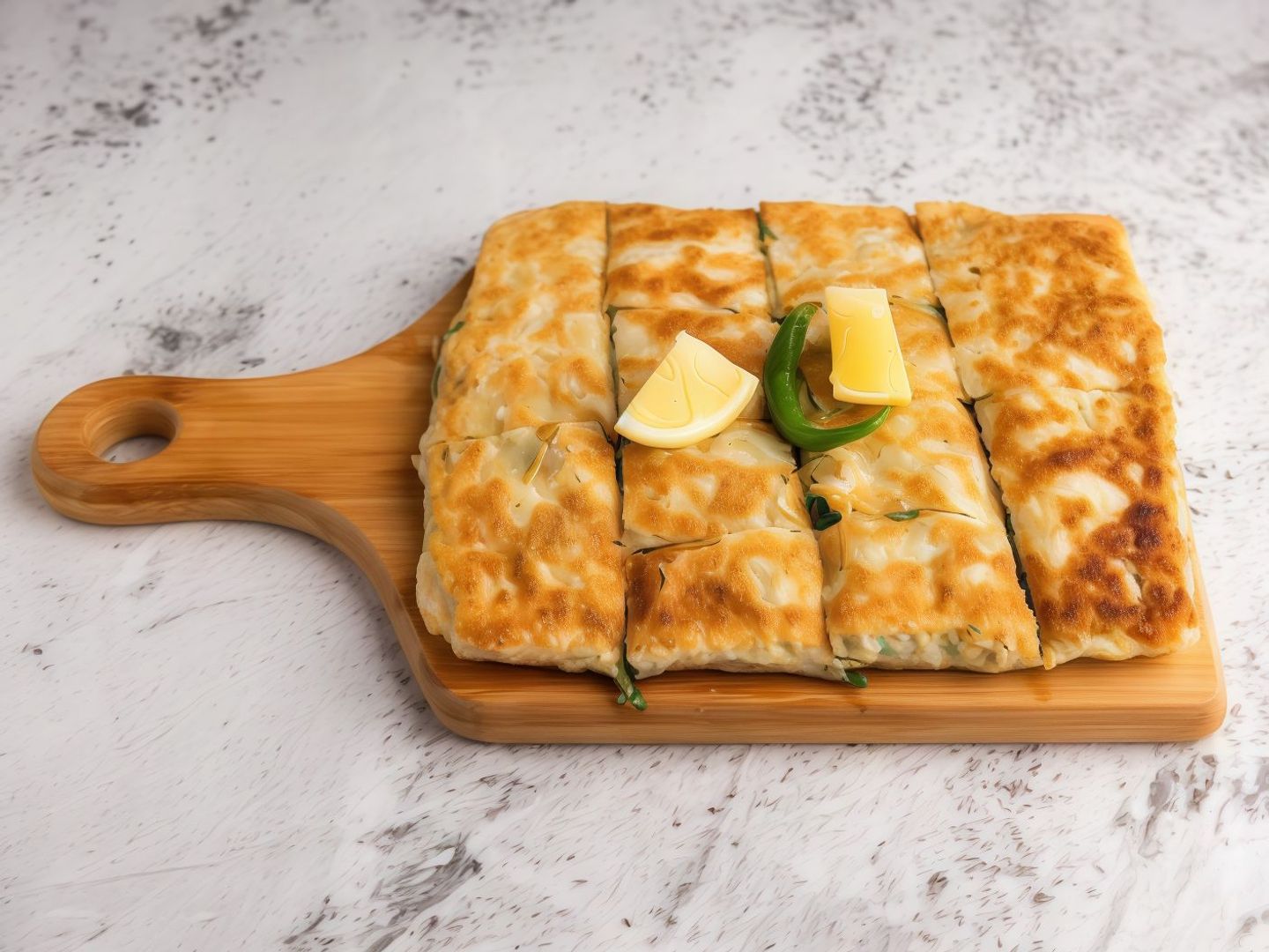 Tuna And Cheddar Cheese Mutabbak