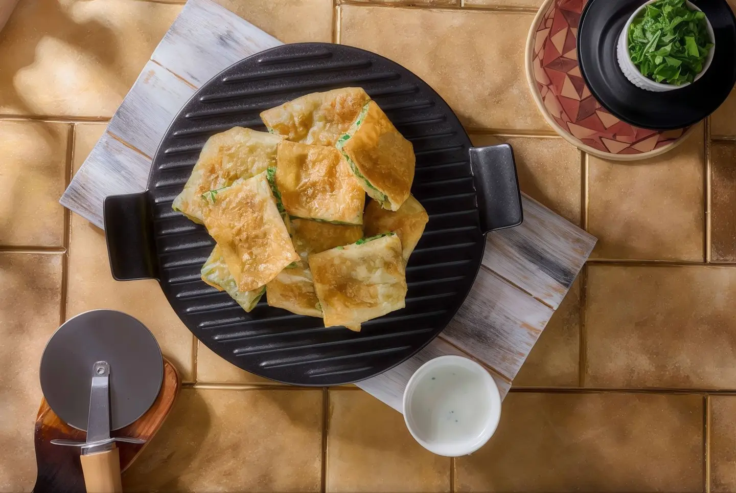 مطبق مالح بدون لحم