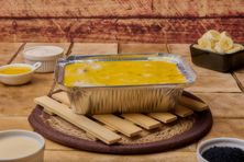 معصوب قشطة بالحليب صاج