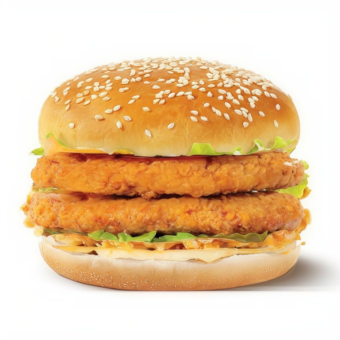 Double Chicken Burger