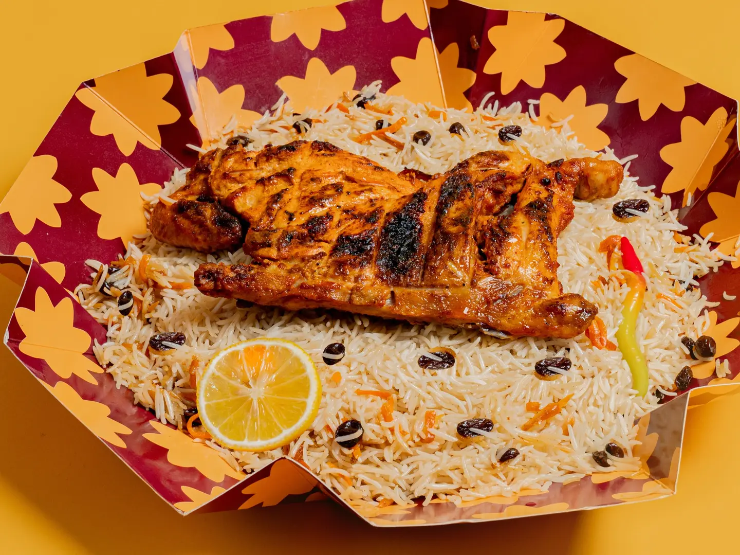 زعفراني رز الفحم