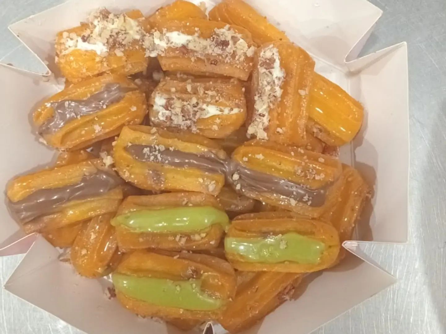 بلح الشام مقلي بحشوة البستاشيو