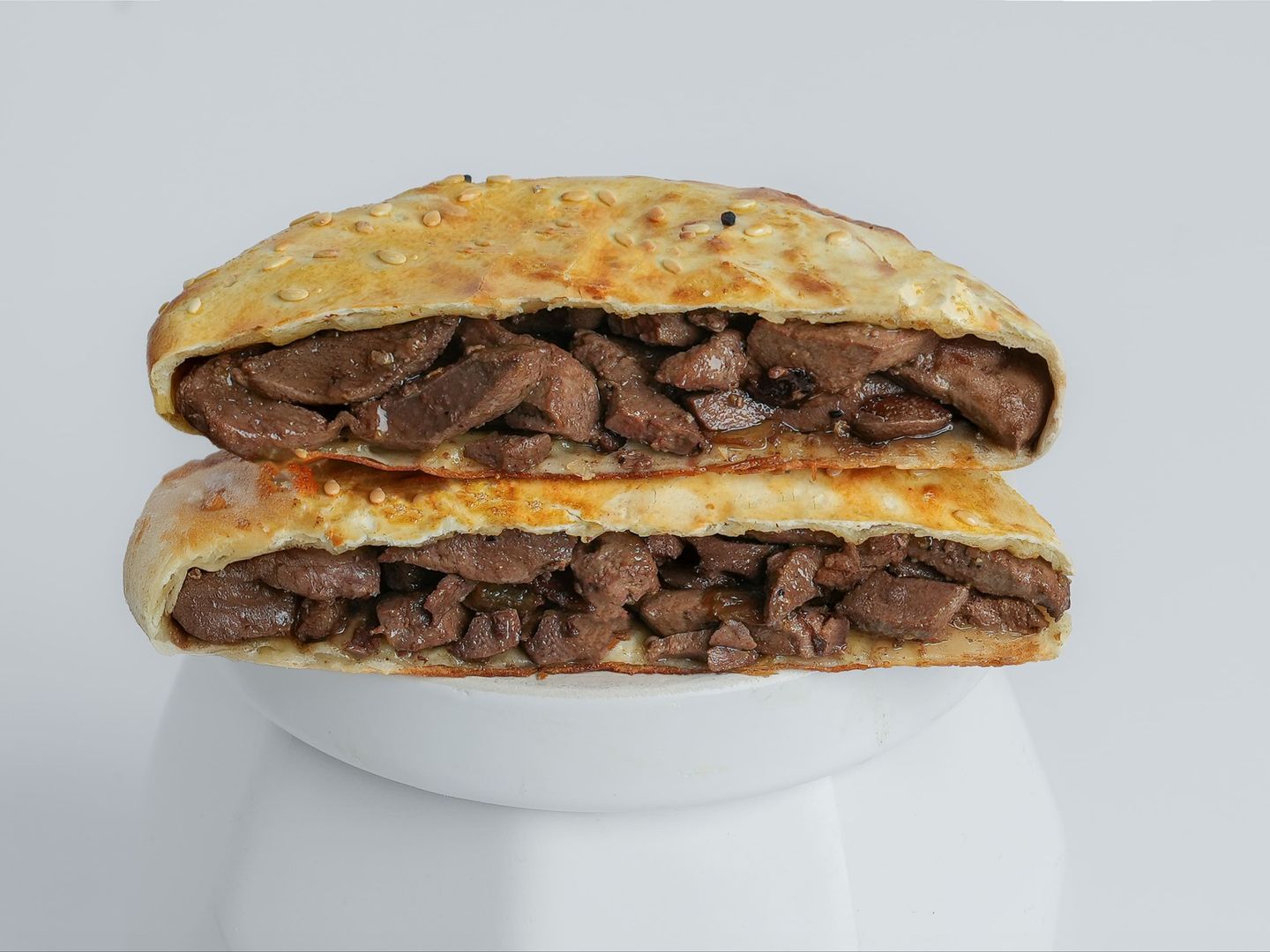 فطيرة كبدة طازج