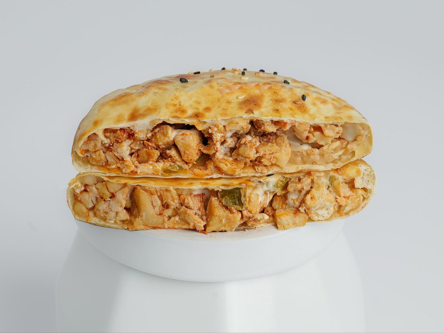 فطيرة دجاج طازج