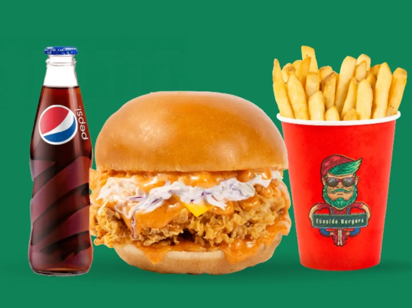 Crunchy Chicken Meal With Maple Sauce