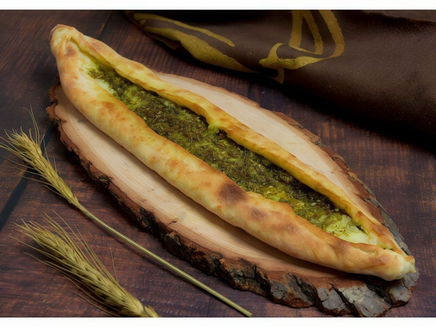 لبنة بالزعتر طويل