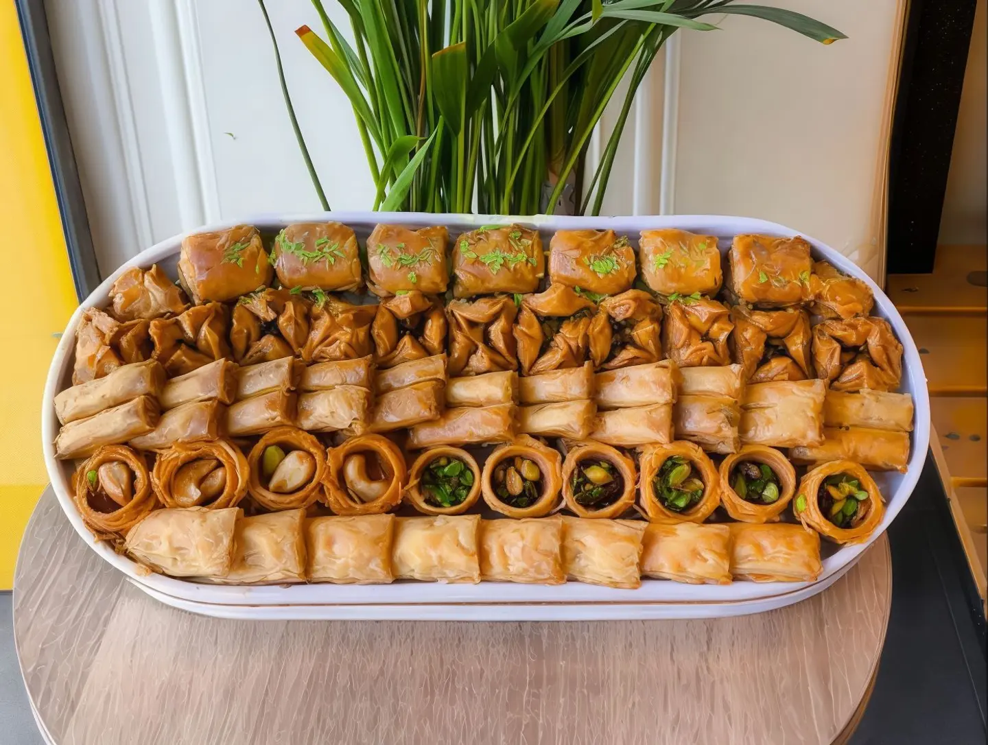 Small Eid Baklava Tray