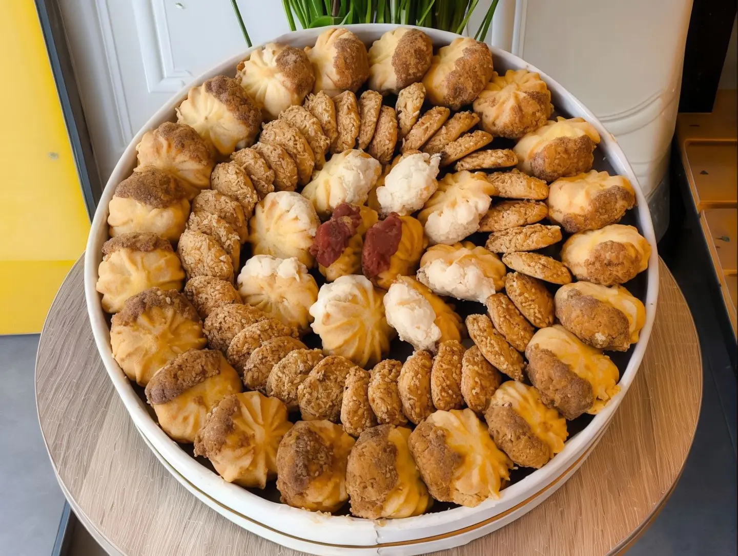 A Large Tray Of Eid Petit Fours