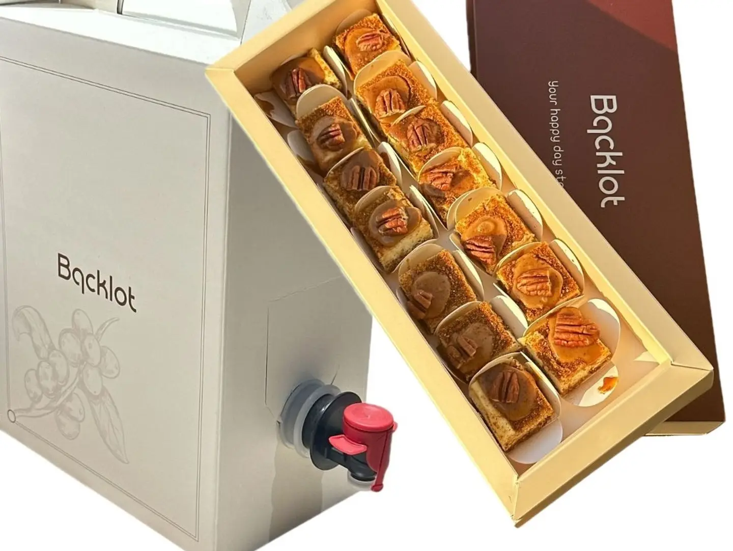 2 Liter Coffee Thermos With Box Of Hala Bites