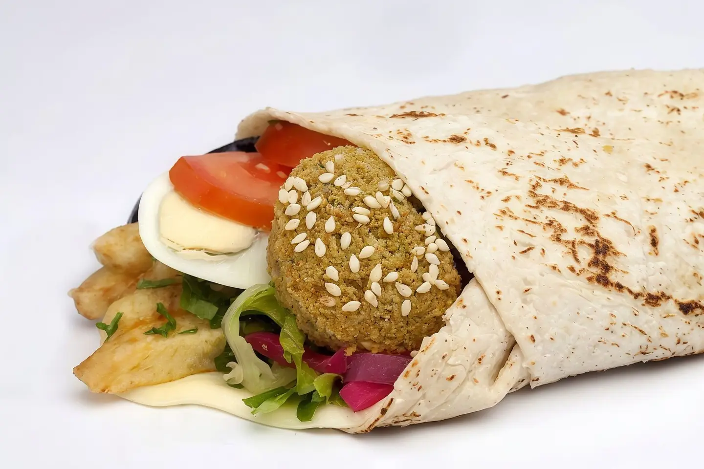 فلافل صاج صبة