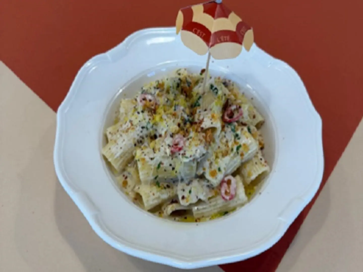 été à Biarritz   Lemon Chicken Rigatoni