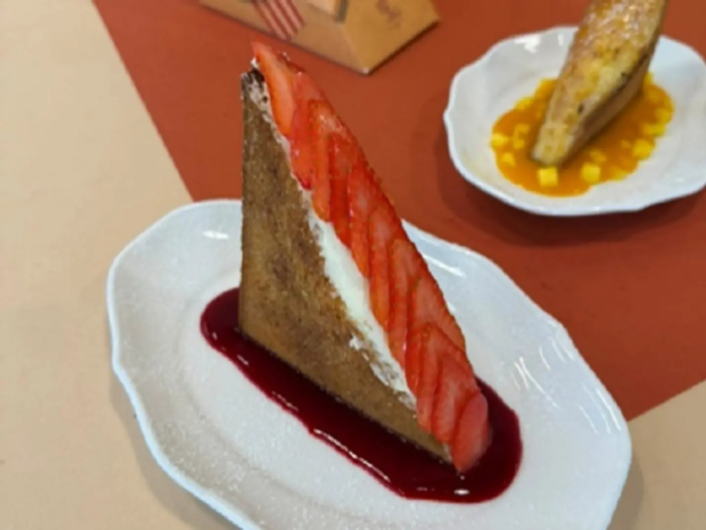 Fleur D' Ocean   Deep Fried Sando Strawberry