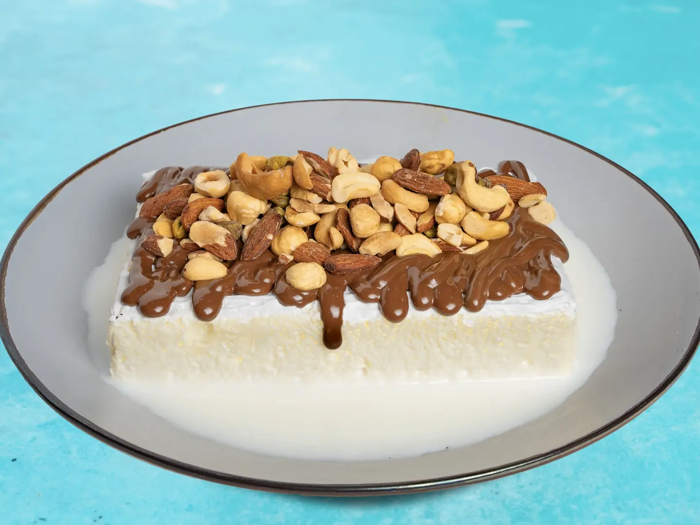 قشطوطة نوتيلا مكسرات