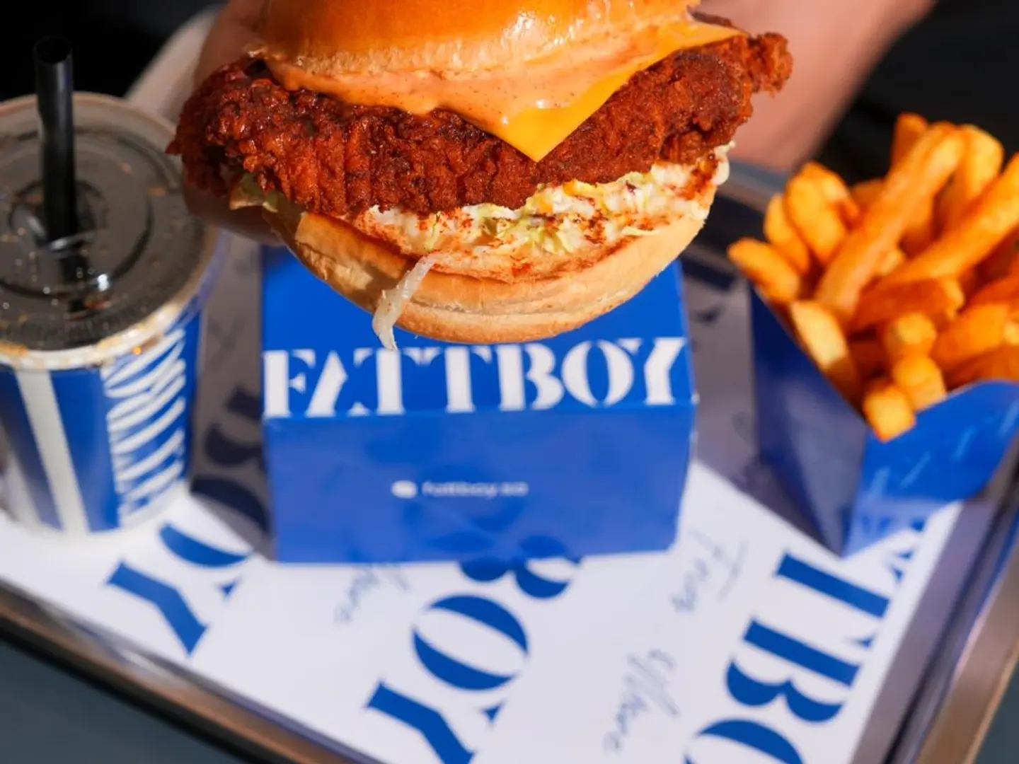 برجر دجاج ماشفيل بالعسل