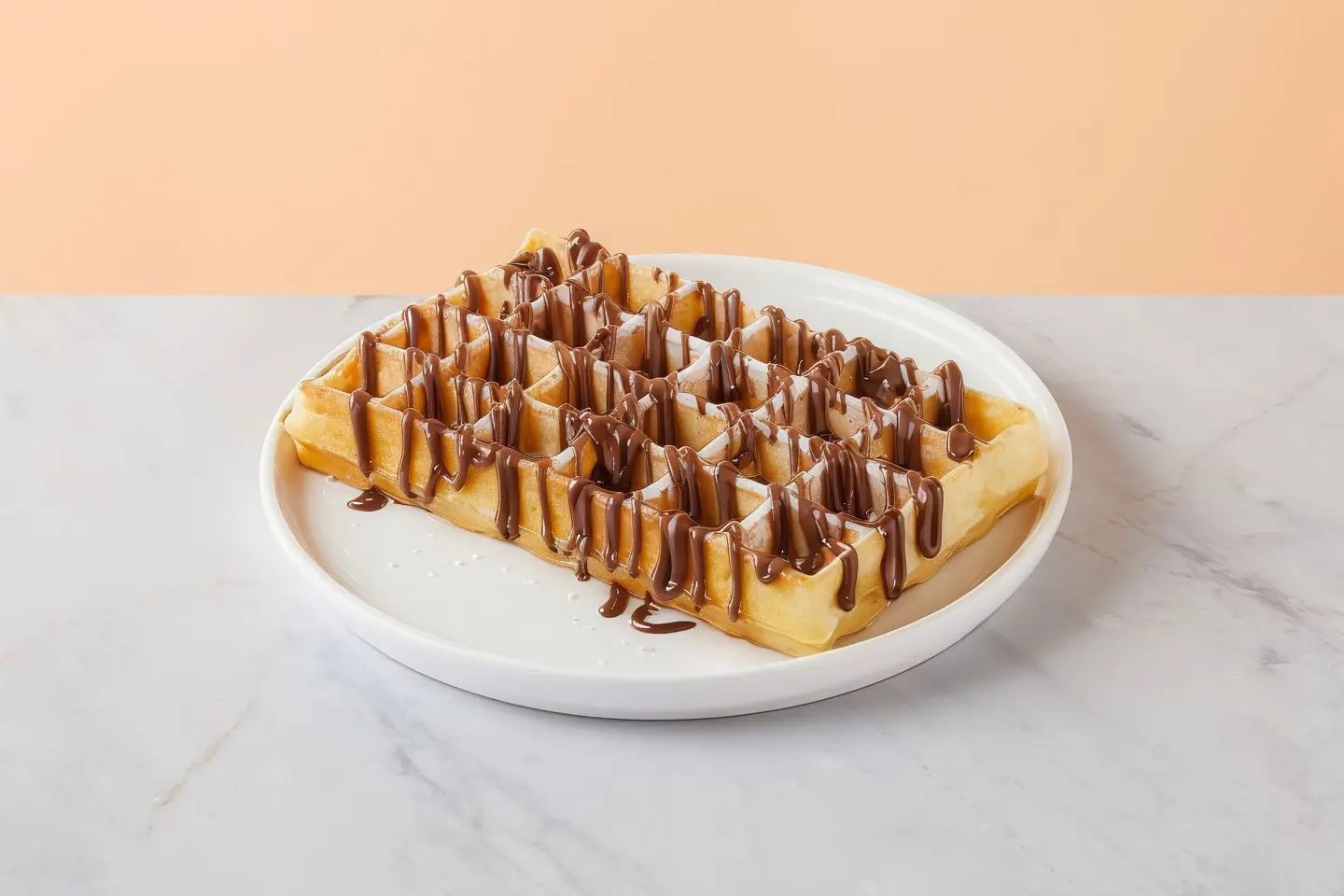 وافل مع الصوص