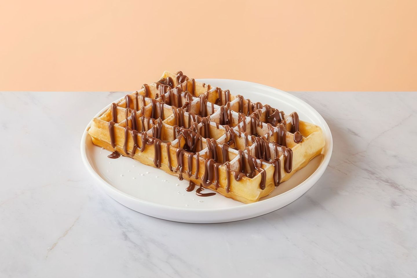 وافل مع الصوص