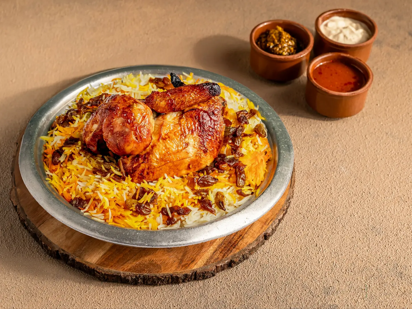 نص دجاج شواية بوخوخة مع رز