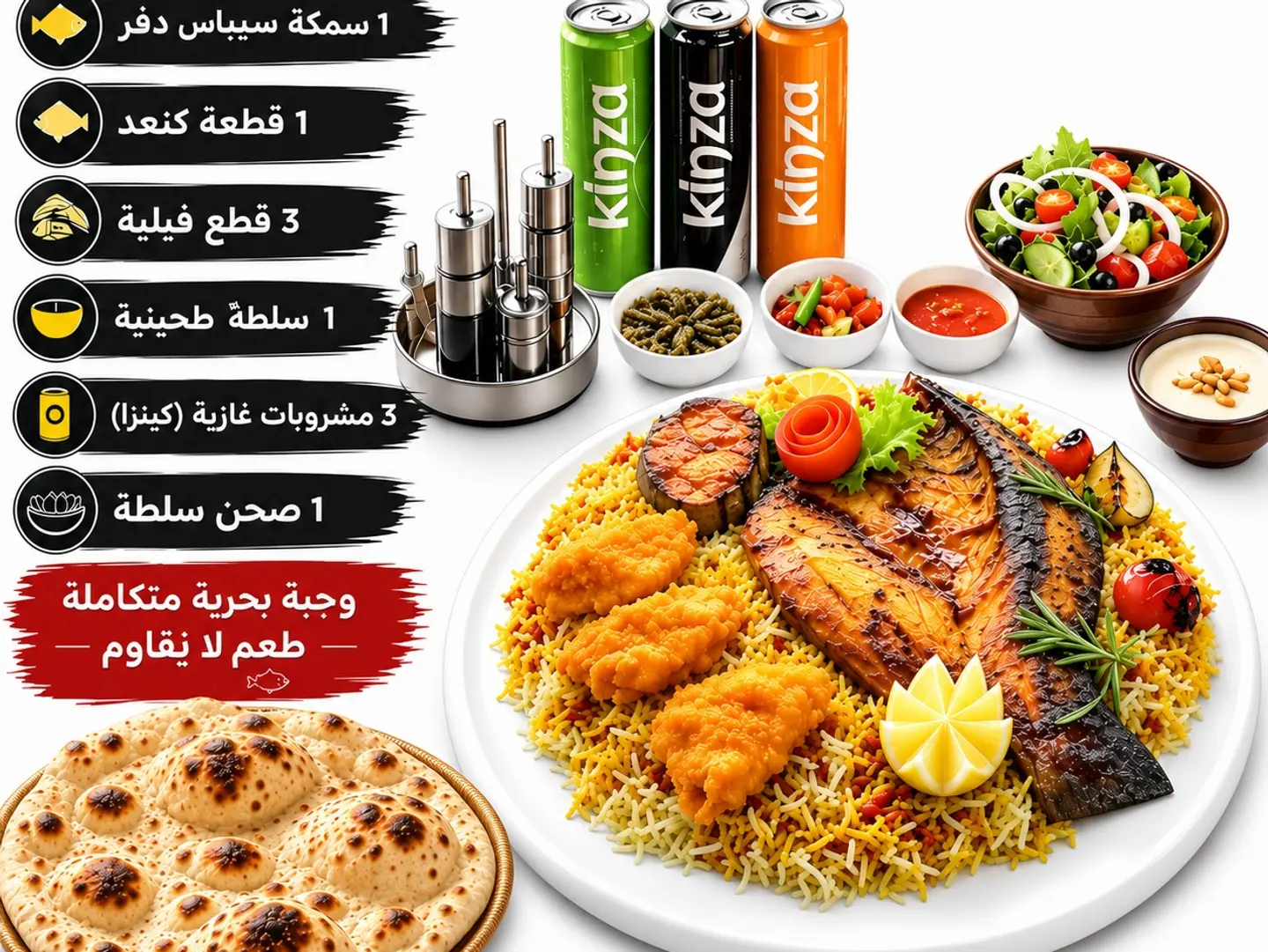 Bukhoukha Seafood Offer