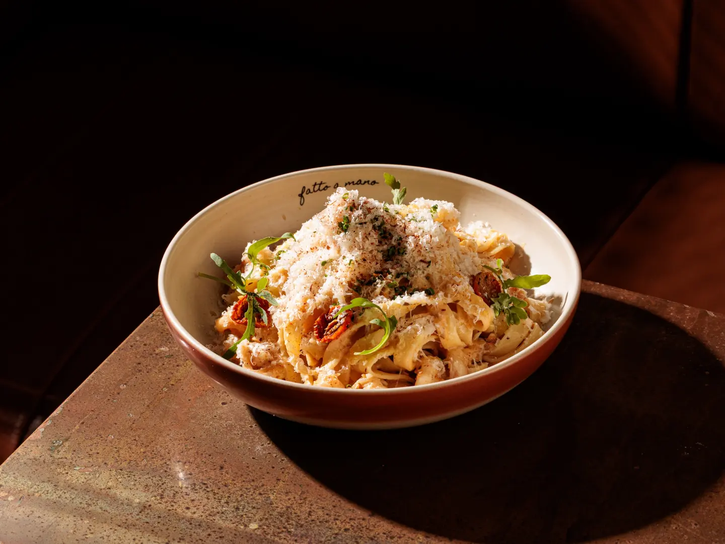 Cajun Gamberi Alfredo