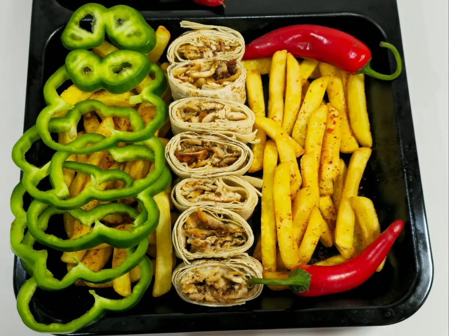 شاورما عربي مكسيكي دجاج