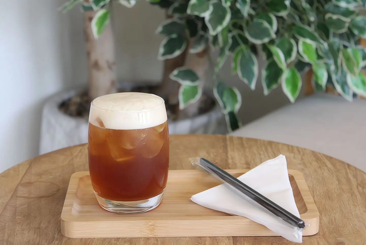 شاي مثلج بالخوخ