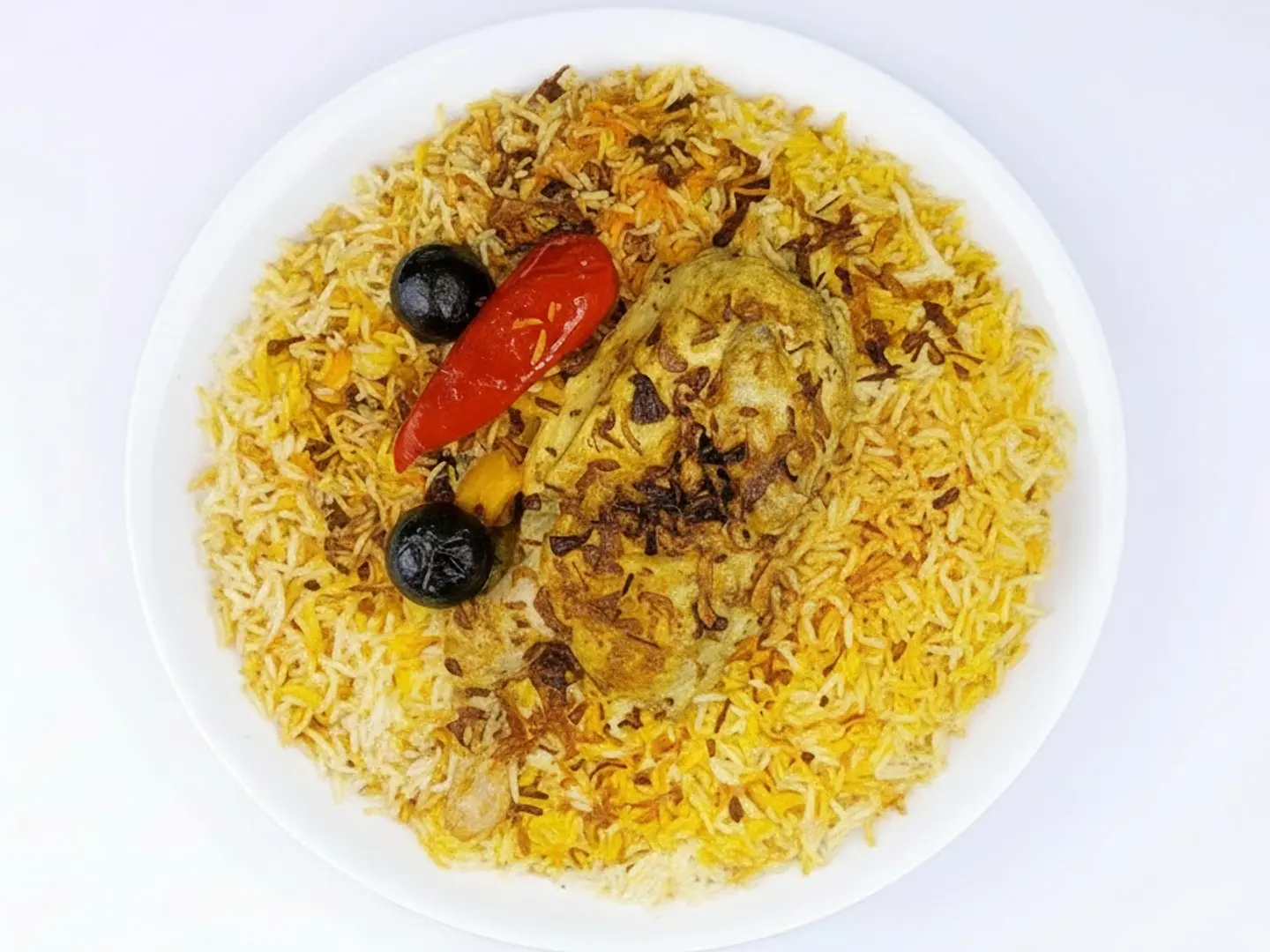 نص دجاج مدفون