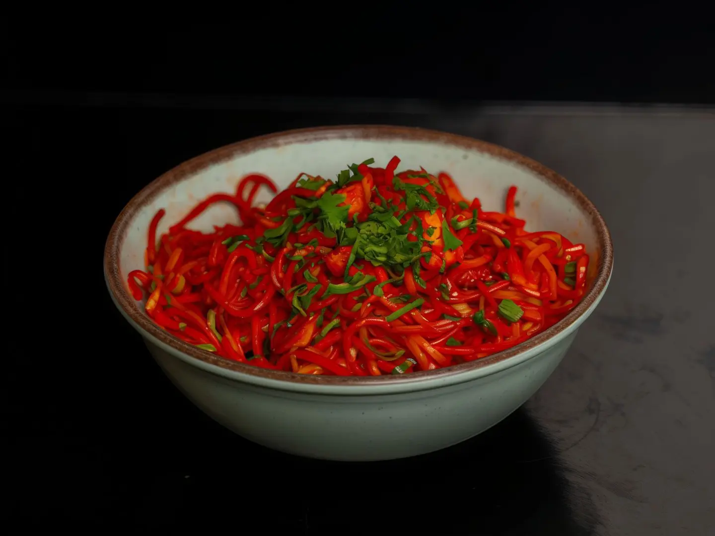 نودلز سيشوان بالدجاج