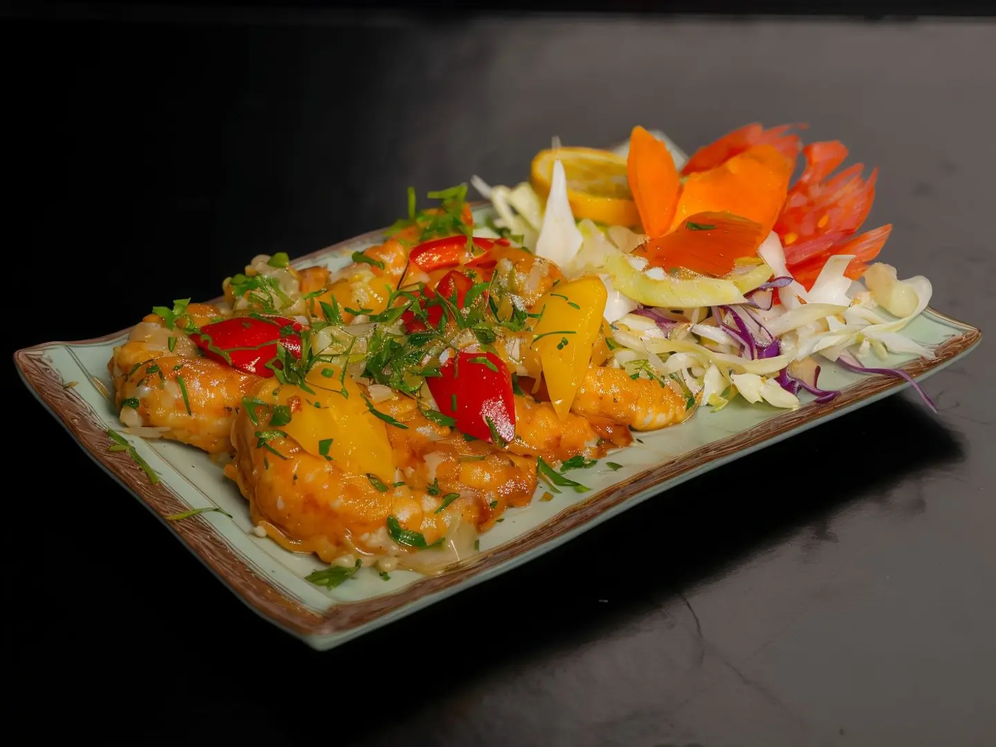 روبيان بالزبدة والثوم