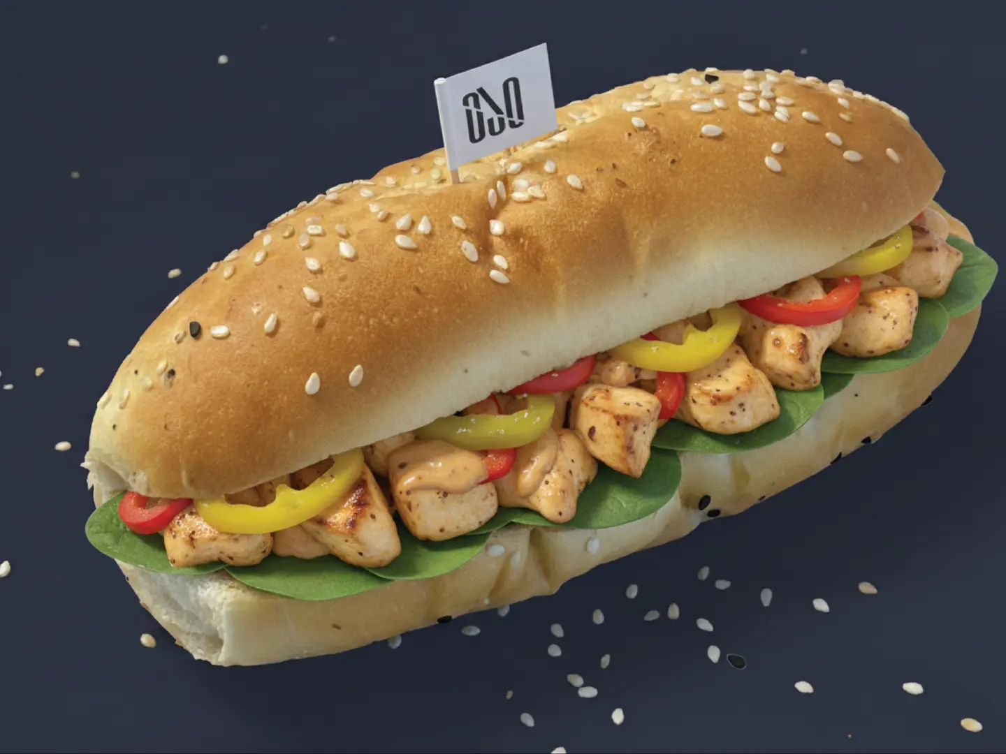 ساندوتش دجاج