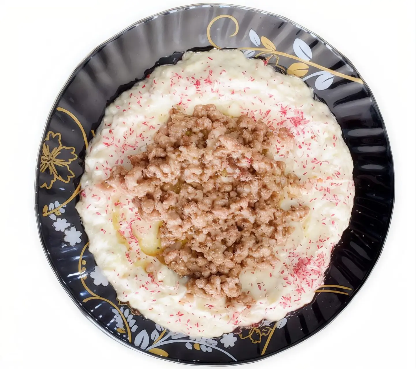 Mtabbal With Meat