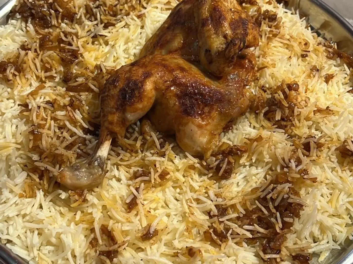 Half Chicken Kabsa