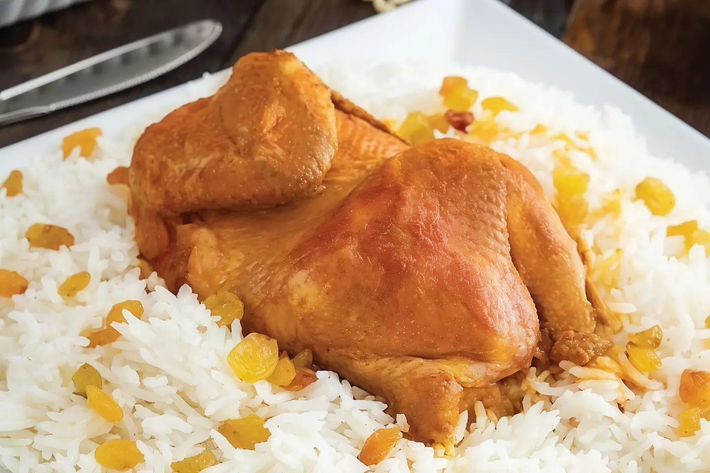 نصف حبة دجاج سادة