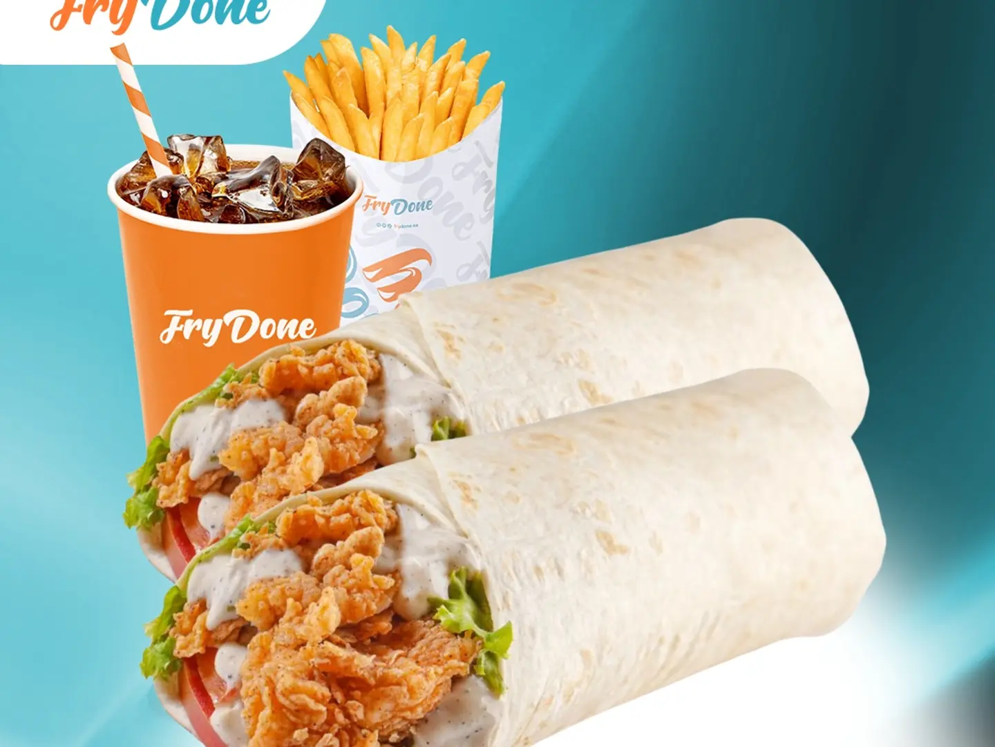 Chicken Wrap Meal