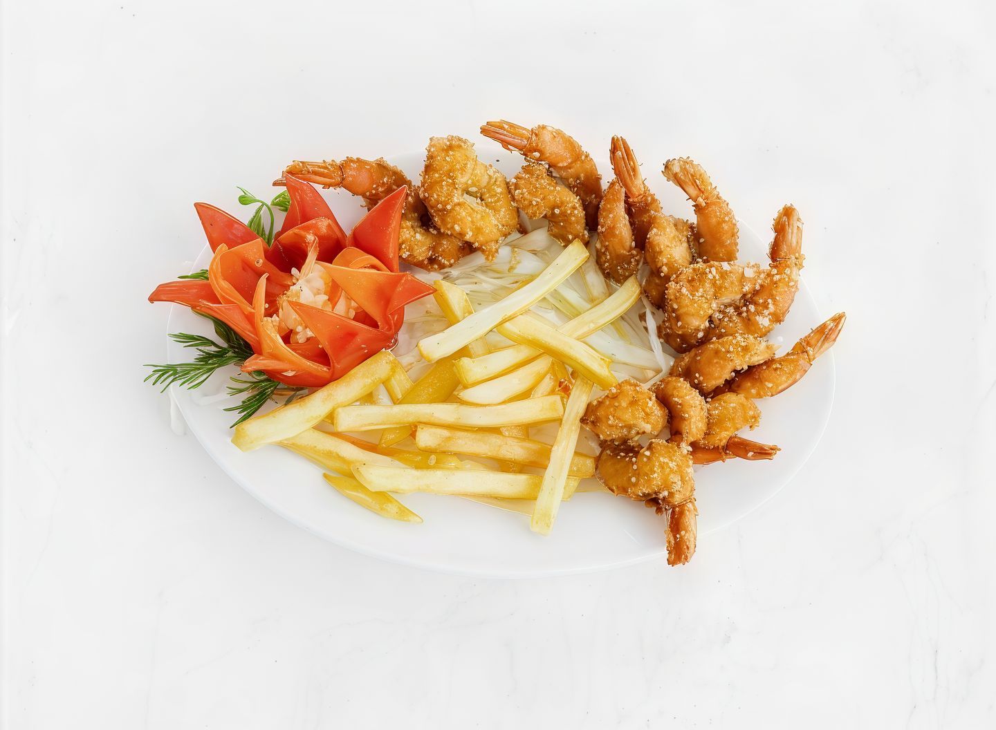 Deep Fried Shrimps
