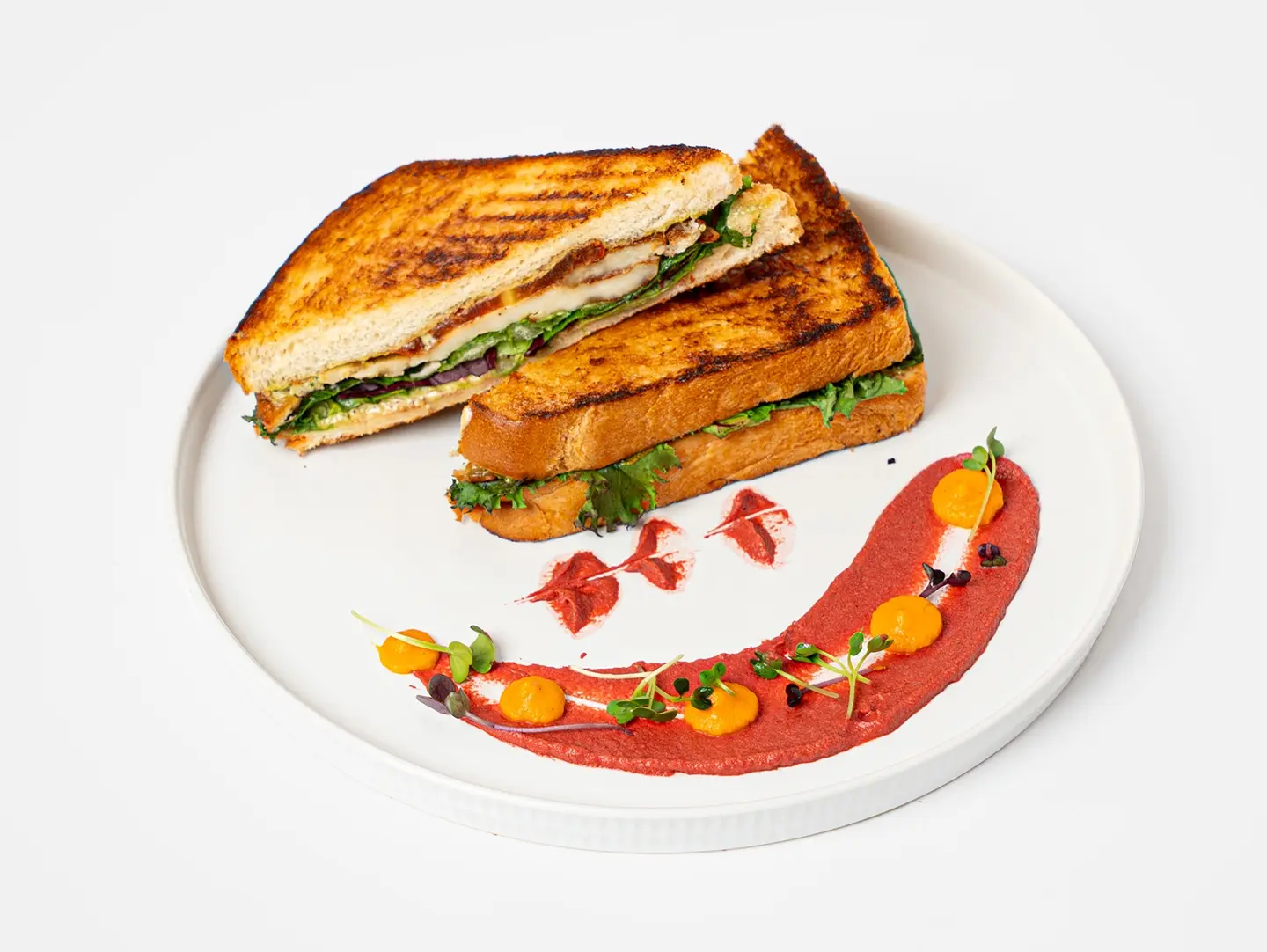 Pesto Halloumi Sandwich