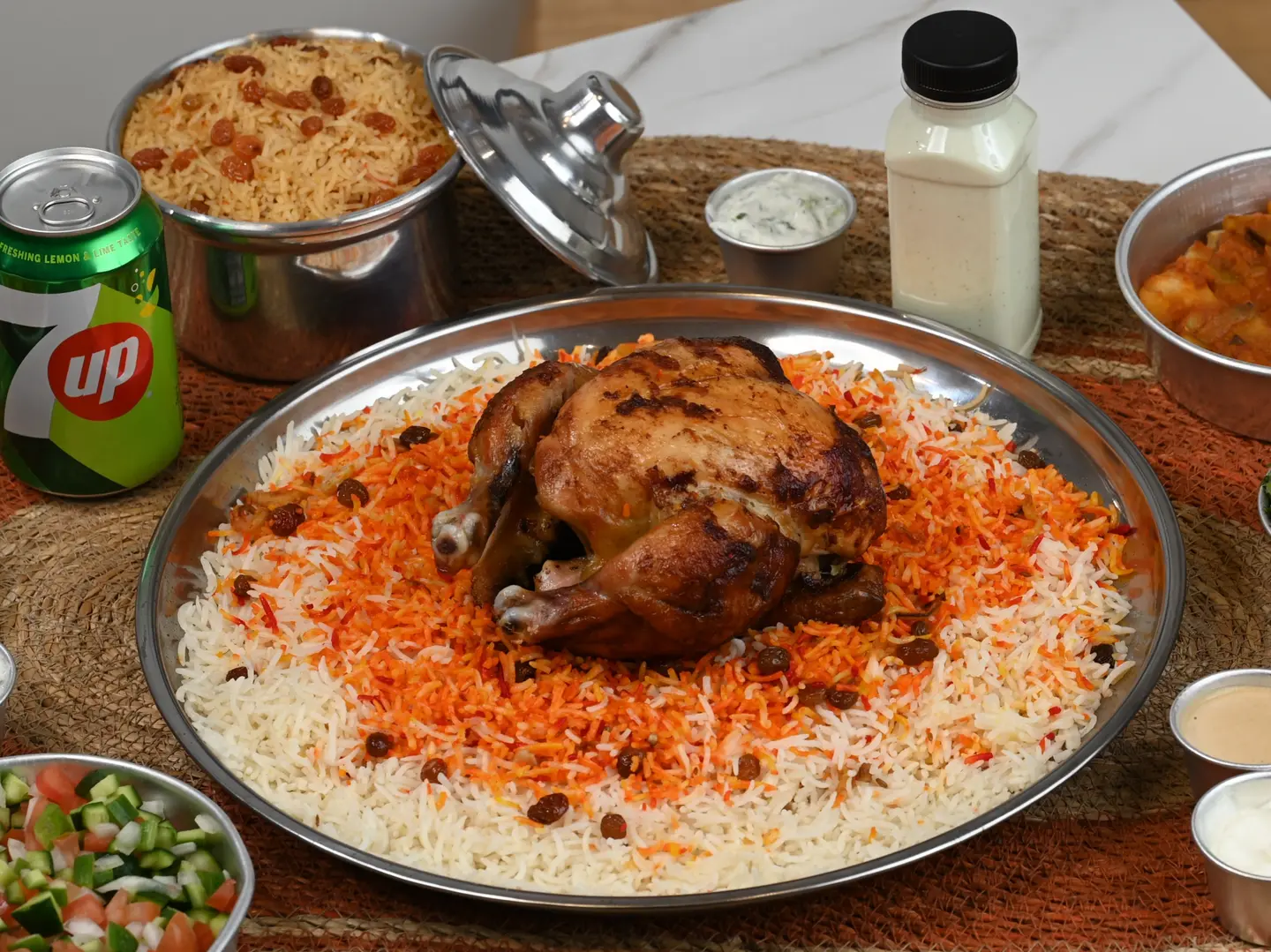 ارز برياني شواية