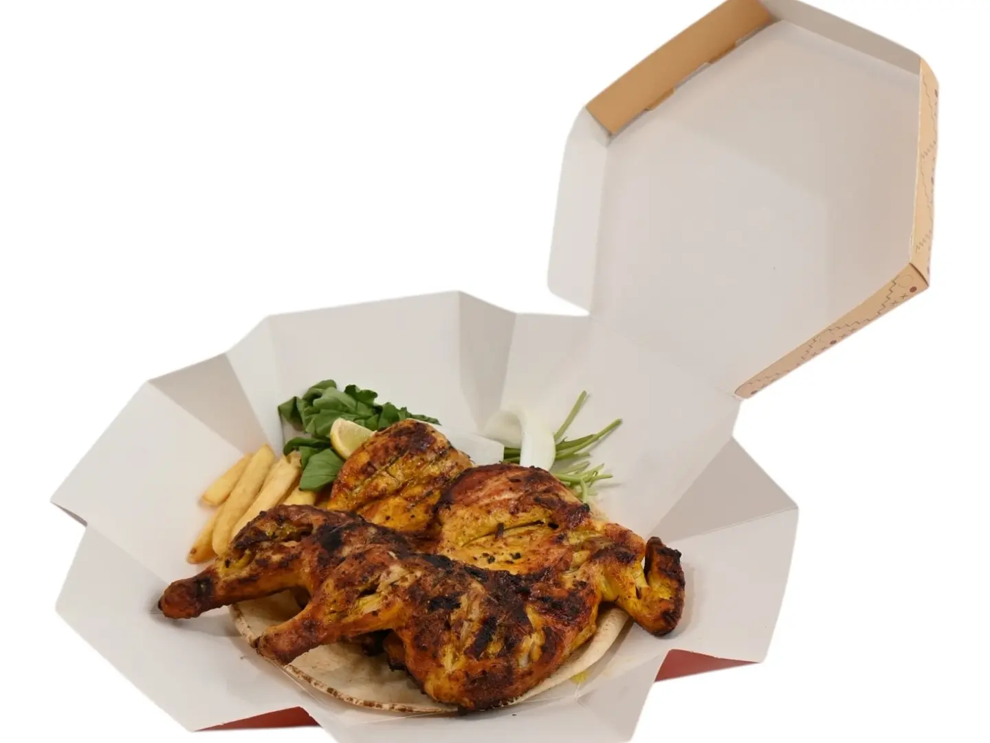 دجاج على فحم