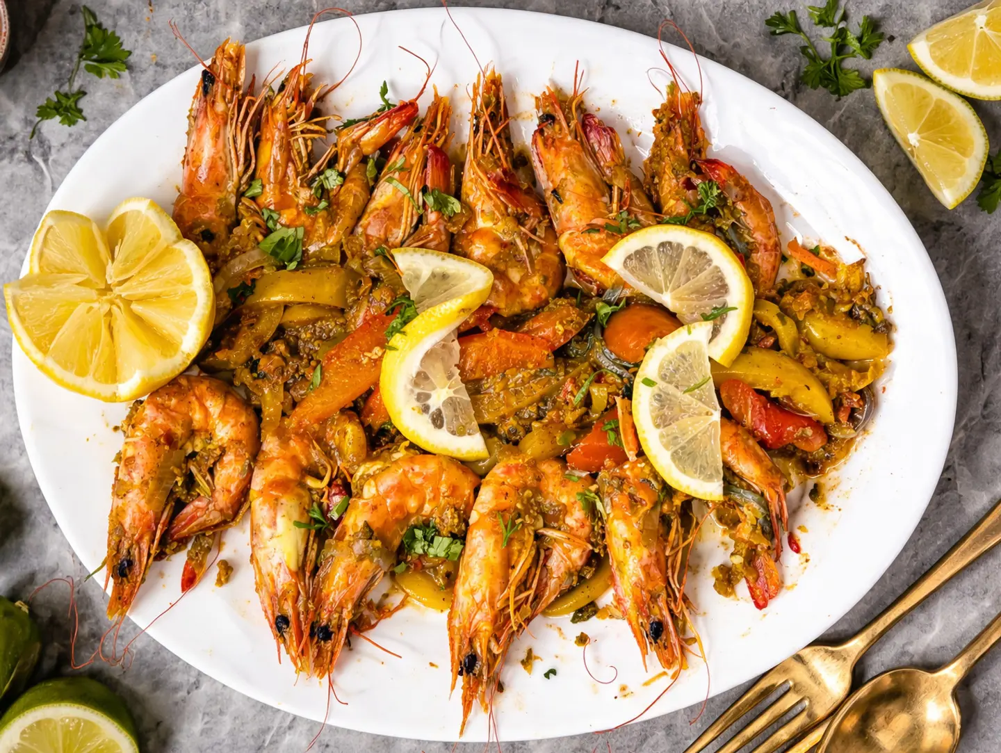 ربيان اسكندرانى - ربيان بالخلطة