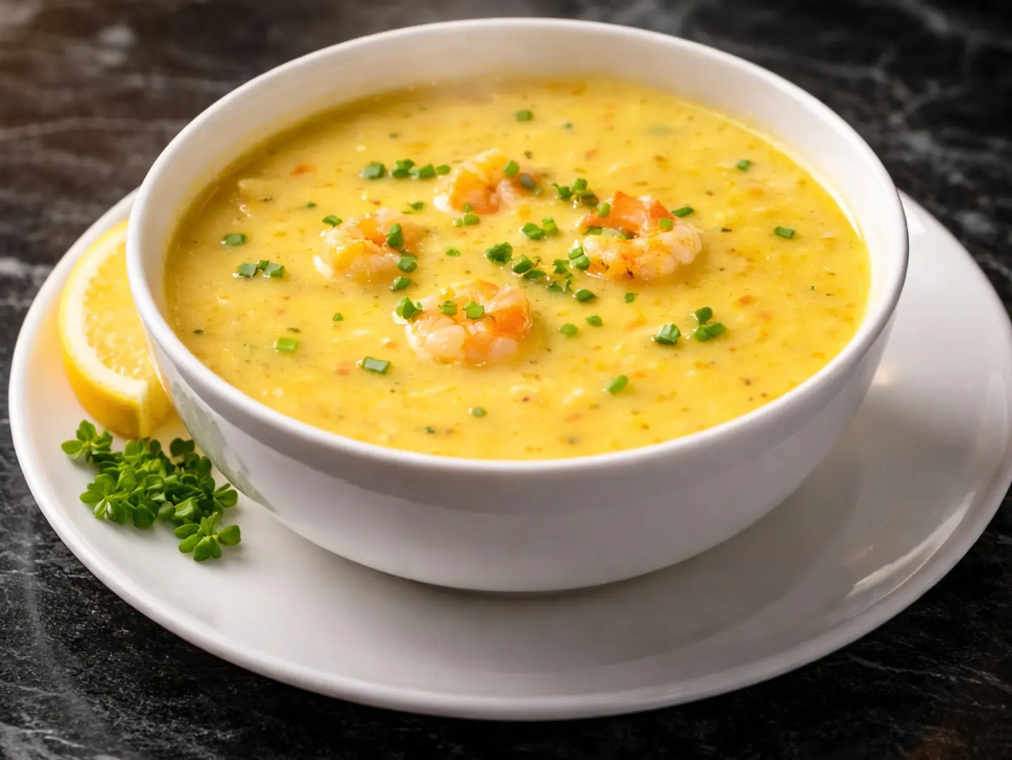 شوربة السى فود كورن
