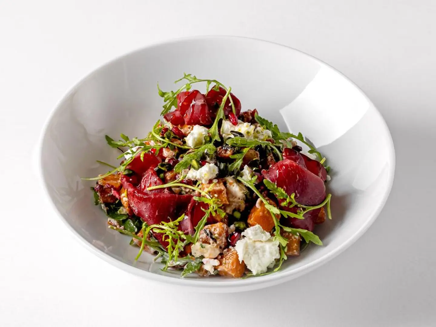 Butternut Squash, Bresaola & Feta Cheese Salad
