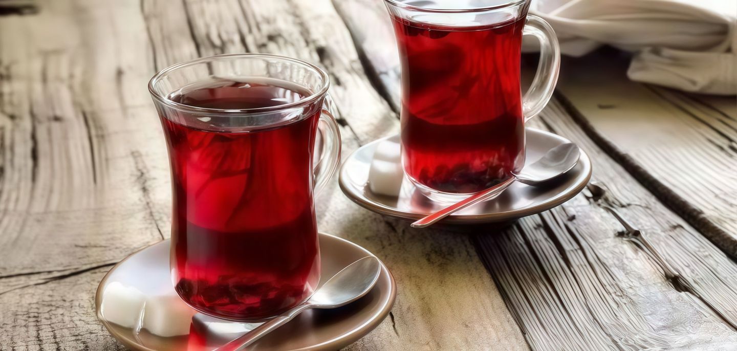 شاي أحمر - كوب