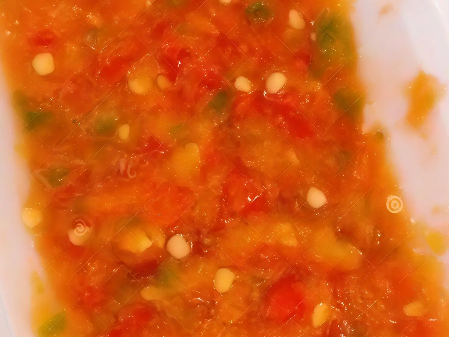 سلطة حار