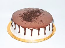 كيك الشوكولاته وسط