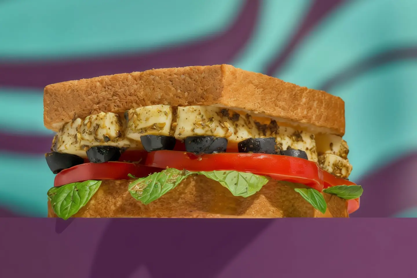 Halloumi Zaatar