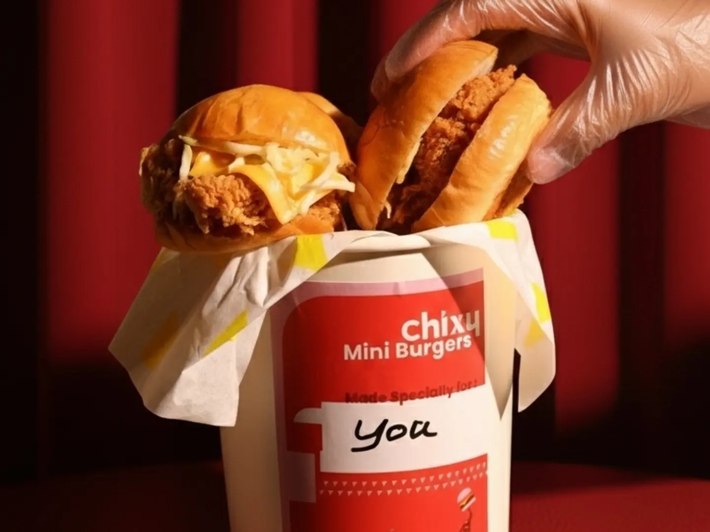 برجر ميني - 4 قطع