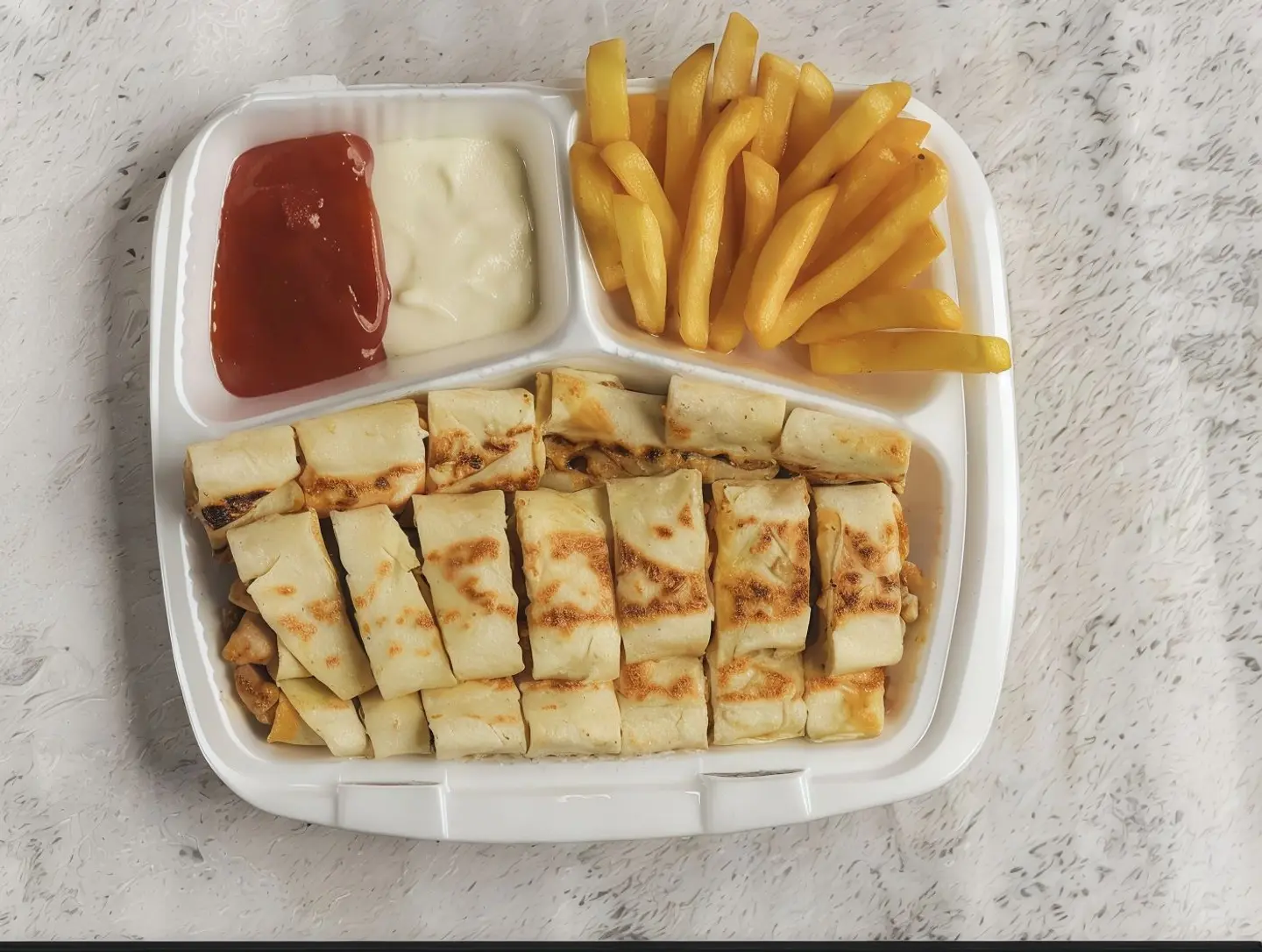 شاورما عربي وسط