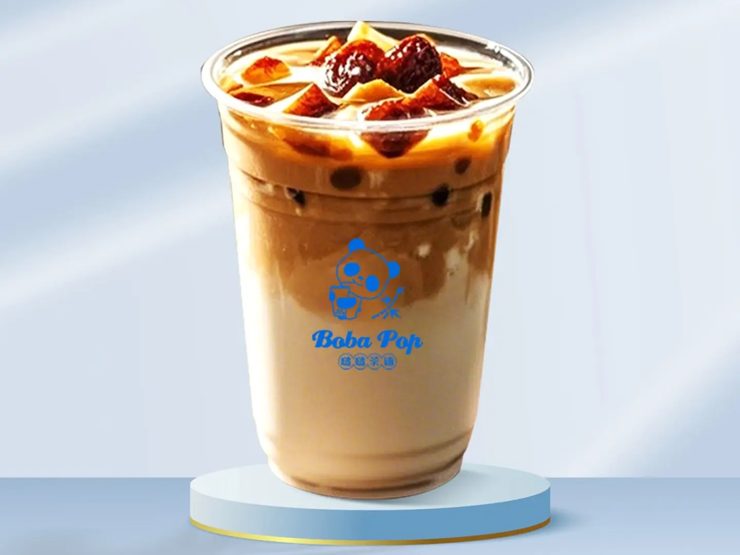 Brown Sugar Ginger Date Milk Tea (Hot)