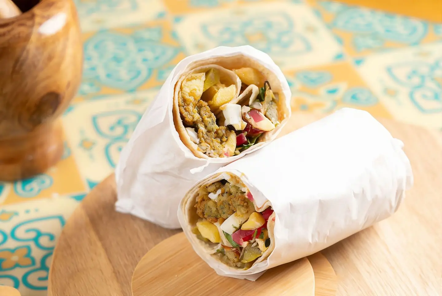 Shami Falafel Sandwich