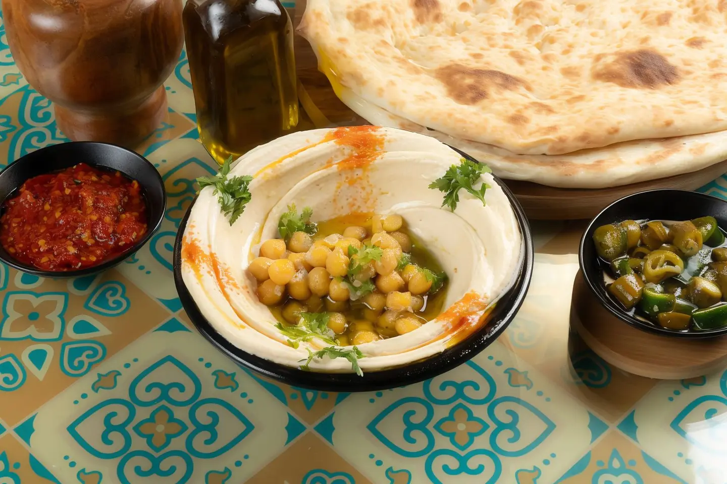 Hummus With Ghee