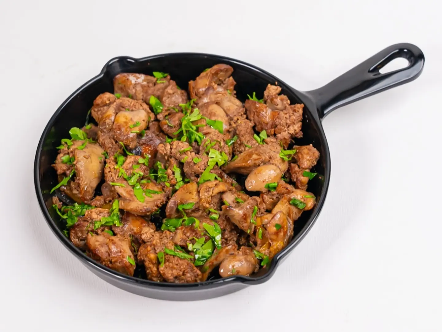 كبدة دجاج بدبس الرمان